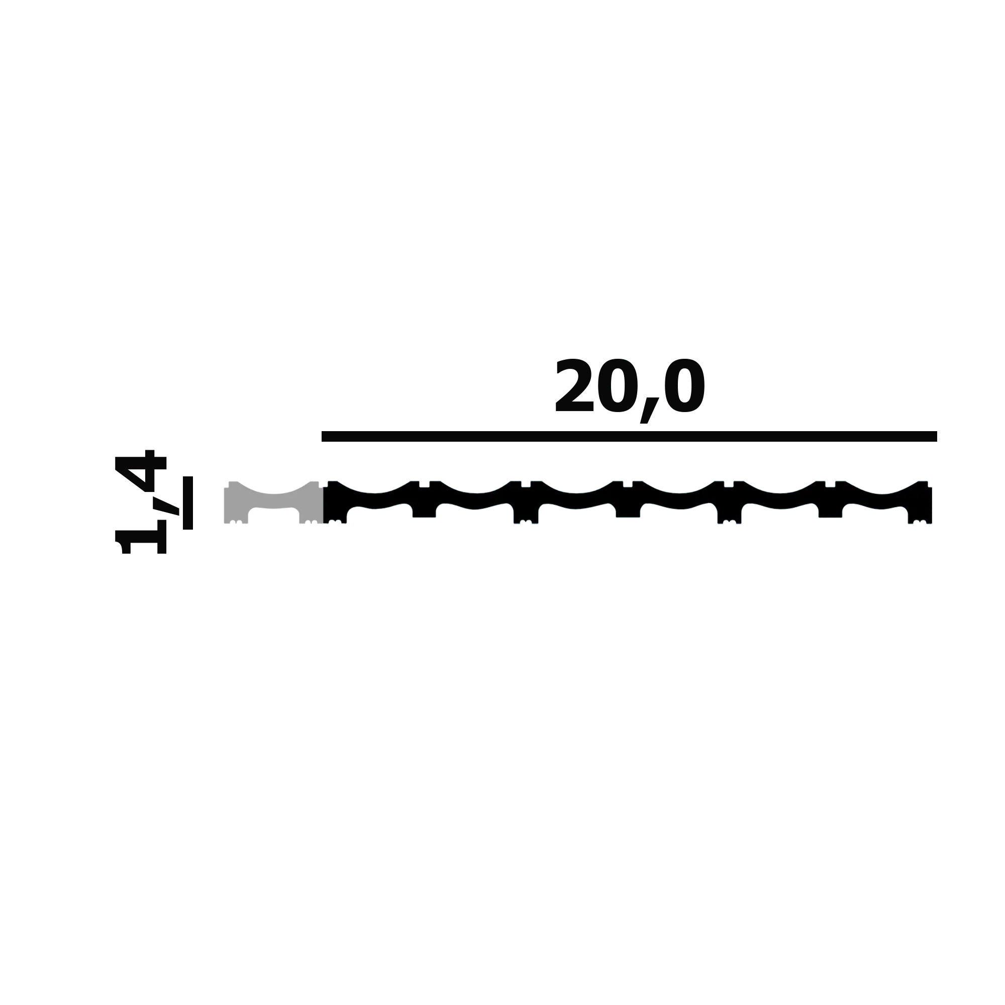 Молдинг P136