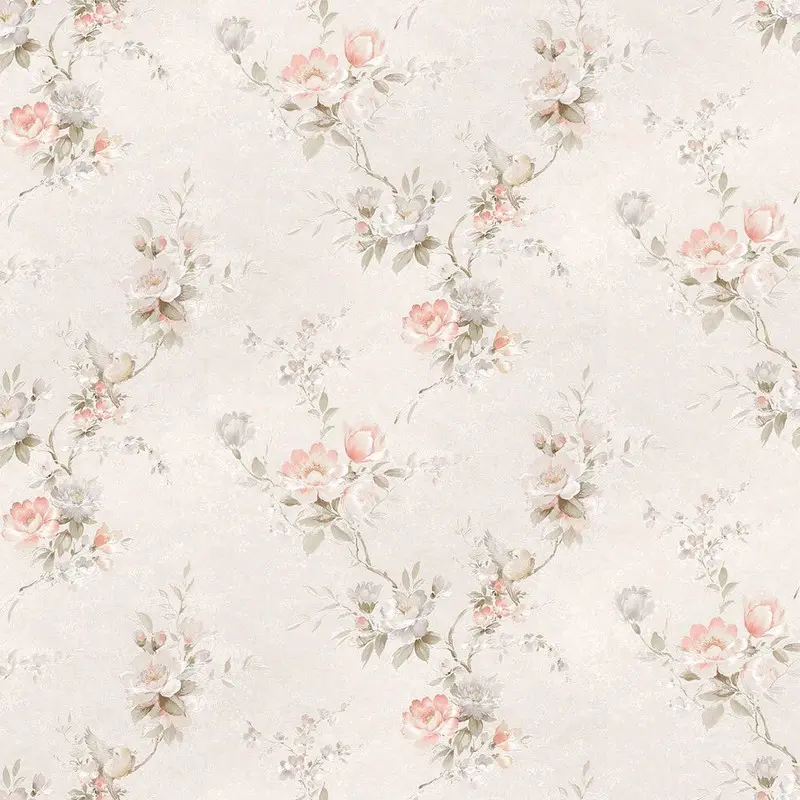 Обои 44603 Zambaiti Parati Satin Flowers 3