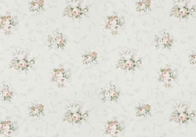 Обои 44639 Zambaiti Parati Satin Flowers 3