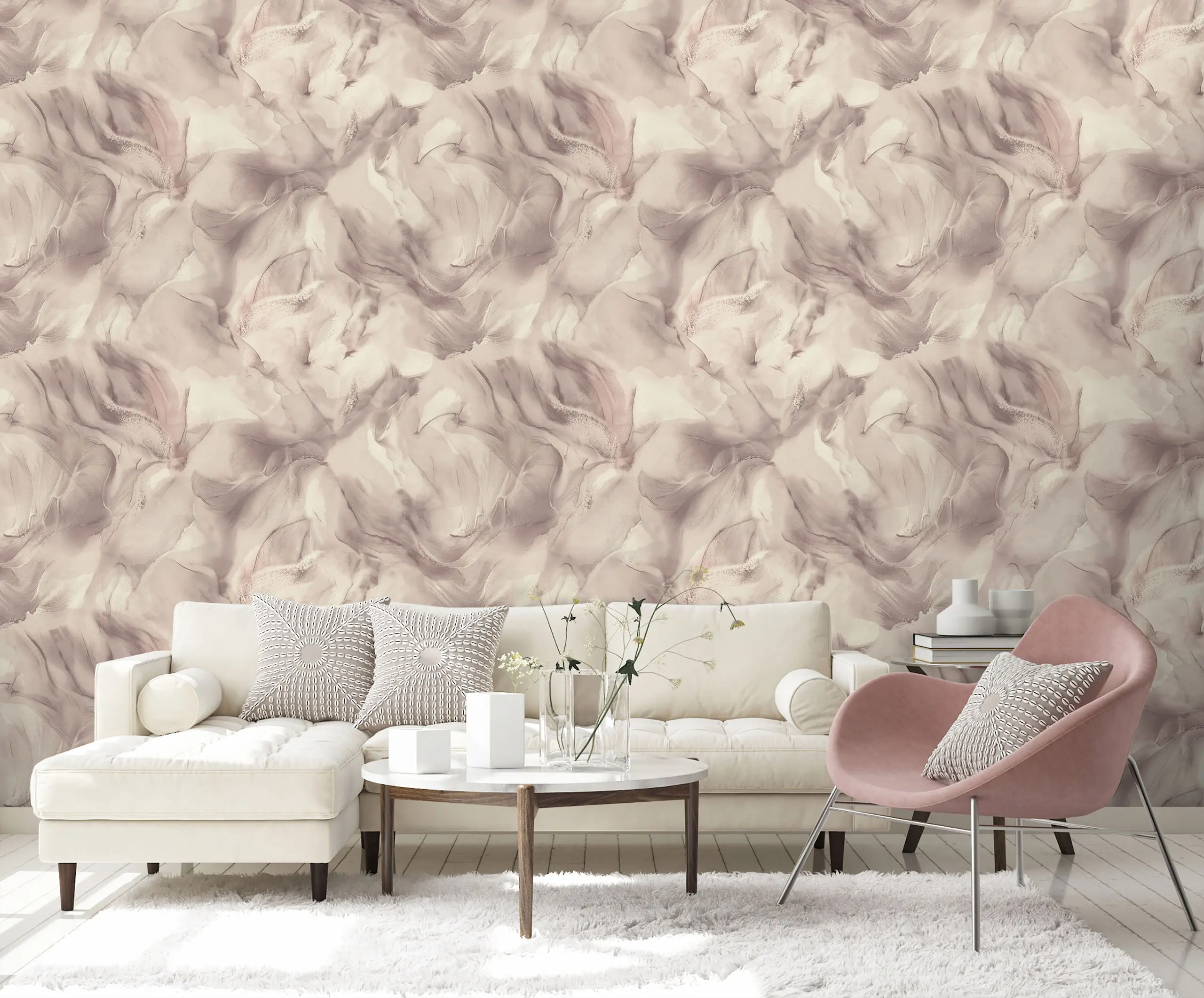 Обои 7301-12 Euro Decor Moonbloom