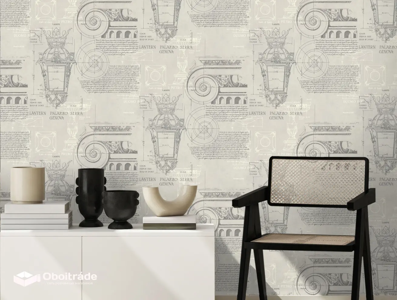 Обои 7319-24 Euro Decor Vitruvius
