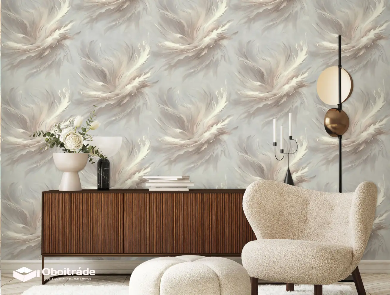 Обои 7324-12 Euro Decor Floravento