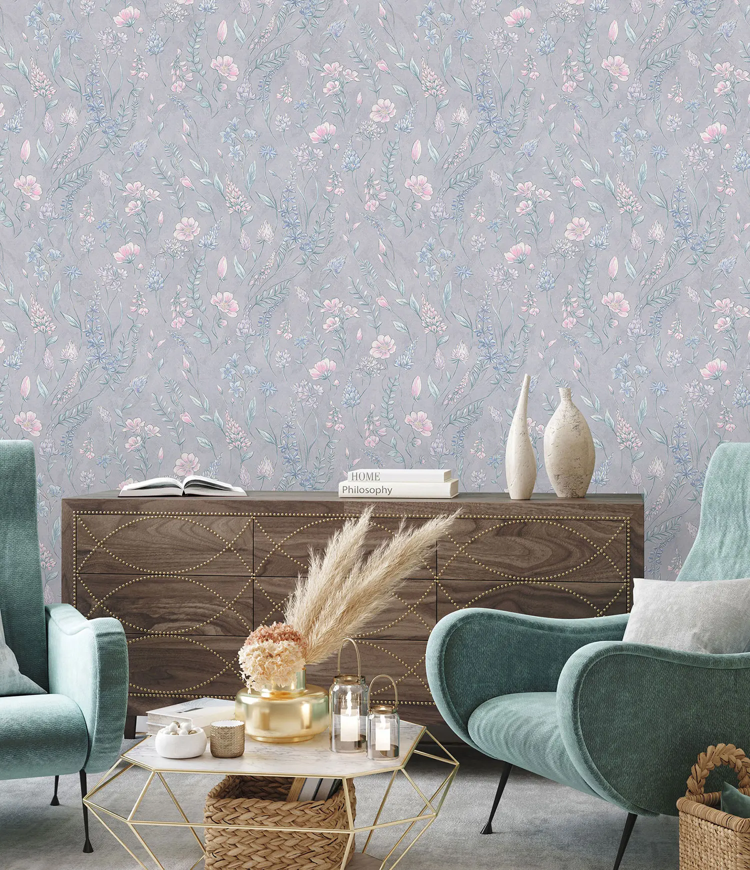 Обои 7326-03 Euro Decor Meadow