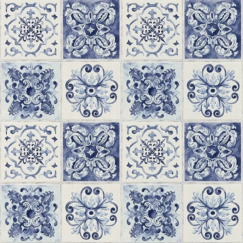 Обои 885309 Rasch Tiles & More