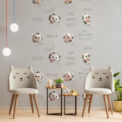 Обои HC72285-14 Palitra Home Color 3Д Котята — фото 20