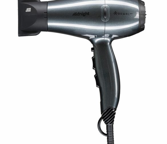 Обзор: Фен Dewal Pro Midnight Grey 03-107, количество температурных режимов 4, 2 скорости