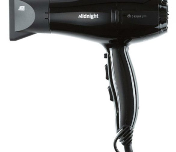Обзор: Профессиональный фен Dewal Midnight Black 03-107, 4 режима температуры, 2 скорости