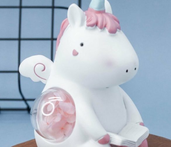 Обзор: Ночник, светильник детский Gentle unicorn pink