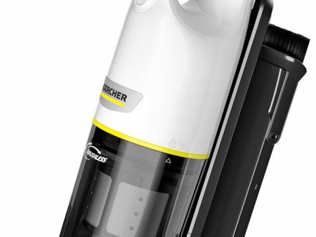 Обзор: Пылесос вертикальный Karcher CVH 3 Plus, белый (1.198-350.0)