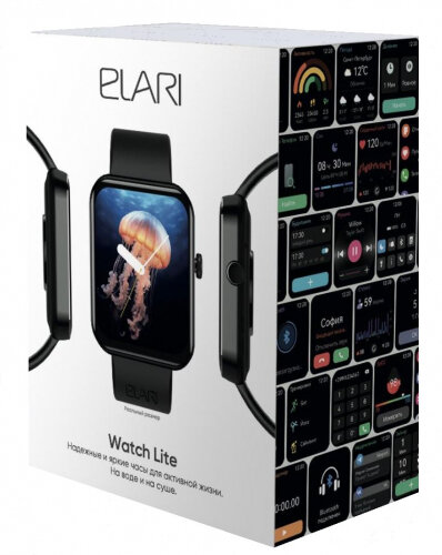 Обзор: Смарт-часы Elari WATCH LITE Черный