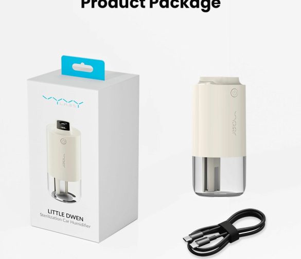 Обзор: Портативный увлажнитель воздуха Vyvylabs Little Dwen Sterilization Car Humidiher – White