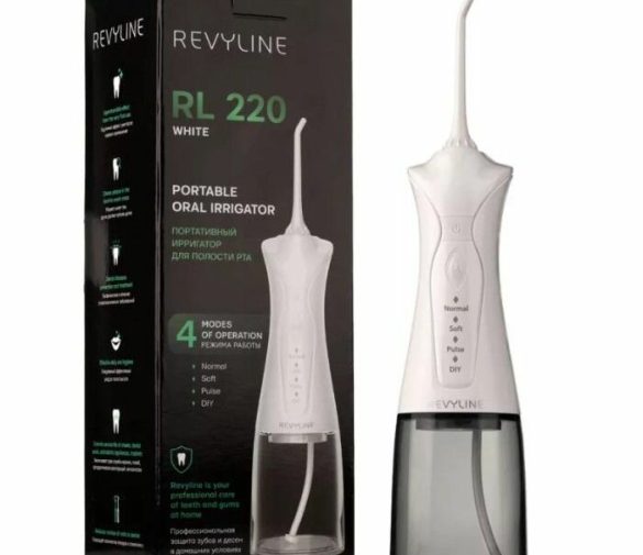 Обзор: Ирригатор электрический бытовой Revyline RL 220 White портативный, белый