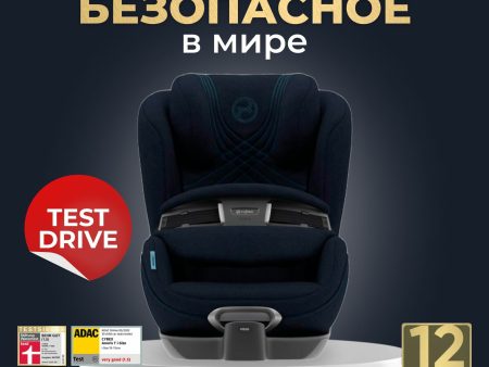 Обзор: Cybex Anoris T i-Size автокресло + база isofix, Nautical Blue