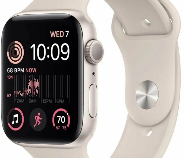 Обзор: Смарт-часы Apple Watch SE 2 44мм m/l Starlight (Сияющая Звезда), GPS, Apple, США