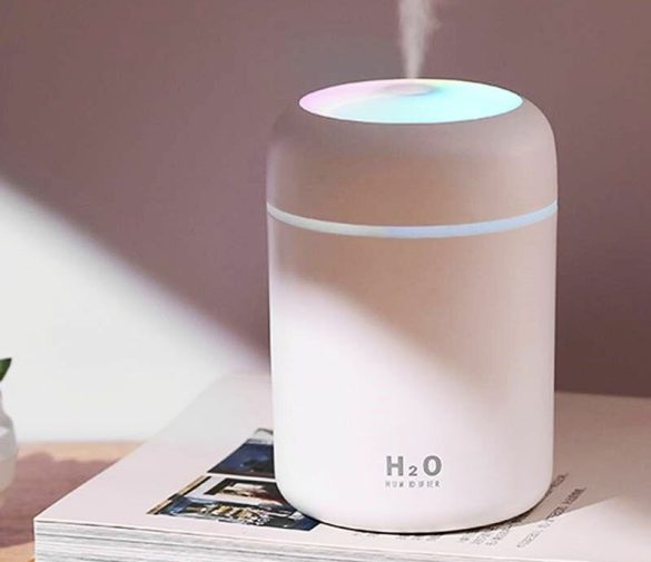 Обзор: Аромадиффузор Humidifier Н2О, ультразвуковой, настольный, для ароматерапии, с подсветкой
