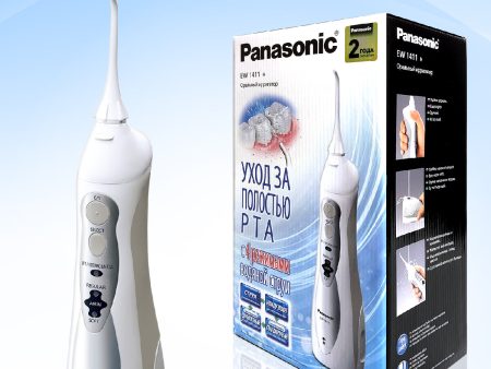 Обзор: Ирригатор для полости рта Panasonic EW1411, 4 режима работы, портативный