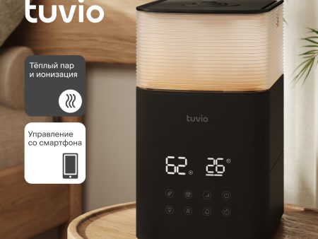 Обзор: Увлажнитель воздуха ультразвуковой с Wi-Fi и теплым паром Tuvio TUH05DE, 5 литров