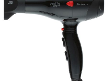 Обзор: Профессиональный фен Dewal Profile Compact Black 03-119, 4 режима температуры, 2 скорости