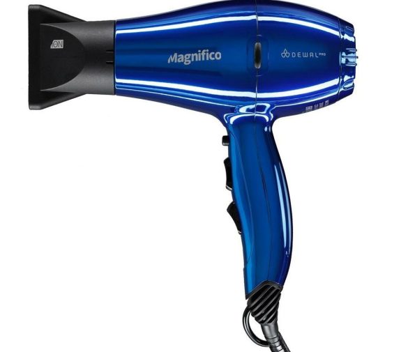 Обзор: Профессиональный фен Dewal Magnifico Blue 03-007, система ионизации, 2000 Вт