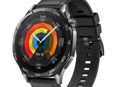 Обзор: Умные часы HUAWEI WATCH GT 5, VLI-B19, 1.43″, черный, (55020DGL)