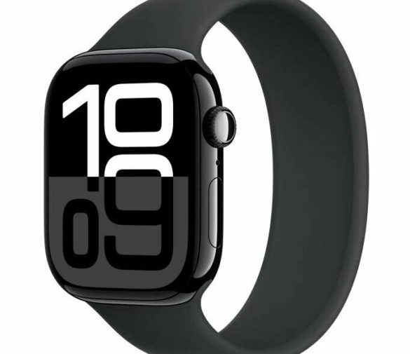 Обзор: Умные часы Apple Watch S10 46 Jet Black Black Solo Loop (S2)