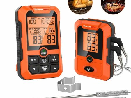Обзор: Кухонный цифровой термометр с двумя щупами ThermoPro TP810W