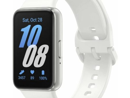 Обзор: Фитнес-трекер Samsung Galaxy Fit 3 White, AMOLED, водонепроницаемость 8 атм, фторэластомерный ремешок
