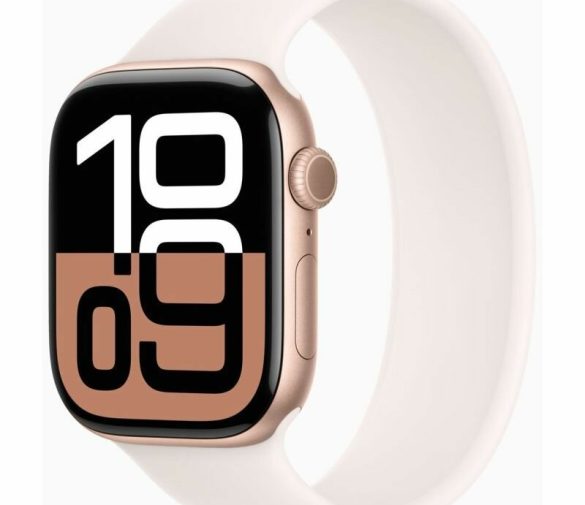 Обзор: Умные часы Apple Watch S10 46mm Rose Gold, Розовые, Global, 2024, SPORT DAND(силикон) Размер S/M