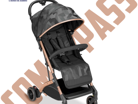 Обзор: Коляска прогулочная CAM COMPASS 2.0 JACQUARD NERO