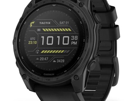 Обзор: Умные часы Garmin tactix 8 – 51 mm Solar Elite Includes Applied Ballistics Elite Solver (010-03407-11)