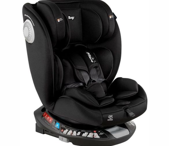 Обзор: Детское автокресло Pituso Roys Plus, группа 0-1-2-3 (до 36 кг), цвет Black, Black Inlay