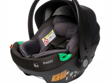 Обзор: Детское автокресло Peppy First i-Size, группа 0+ (до 13 кг), цвет Black