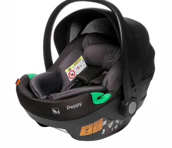 Обзор: Детское автокресло Peppy First i-Size, группа 0+ (до 13 кг), цвет Black