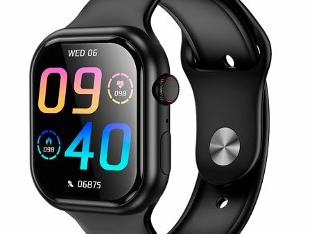 Обзор: Смарт-часы Hoco “Y23 Watch”, силикон, пластик, черный, влагозащита IP67, 300мАч