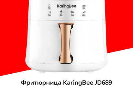 Обзор: Аэрогриль KaringBee JD689 White