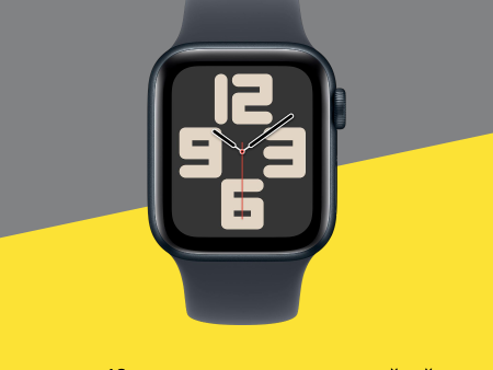 Обзор: Смарт-часы Apple Watch SE 2024 44mm Midnight Aluminum M/L (MXEK3)