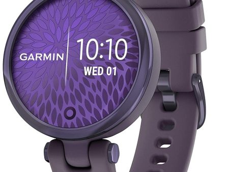 Обзор: Умные часы Garmin Lily безель цвета полночная орхидея, корпус темная орхидея и силиконовый ремешок