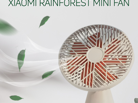 Обзор: Вентилятор настольный, беспроводной, Xiaomi Youpin SOTHING Silent Rainforest Mini Fan, Бежевый