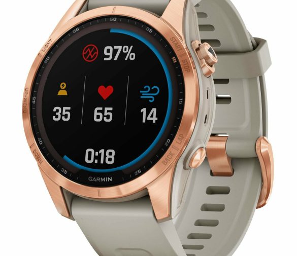 Обзор: Умные часы Garmin Fenix 7S Solar Rose Gold with Sand Band (010-02539-11)