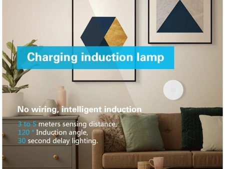 Обзор: Беспроводной светодиодный LED светильник, ночник, лампа с датчиком движения на аккумуляторе (аккумулятор 600 mAh и USB шнур в комплекте)