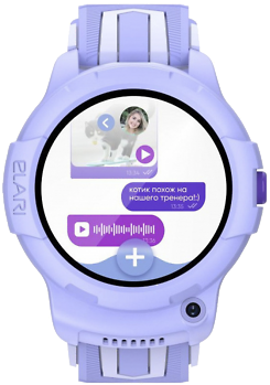 Обзор: Детские умные часы Elari KidPhone 4G Wink c Марусей Фиолетовый 2G, 3G