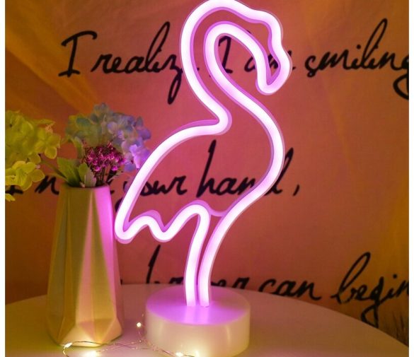 Обзор: LED светильник NEON “Фламинго”
