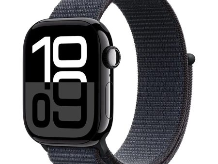 Обзор: Apple Watch S10 46 mm Jet Black Aluminum Case Sport Loop