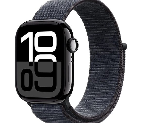 Обзор: Apple Watch S10 46 mm Jet Black Aluminum Case Sport Loop