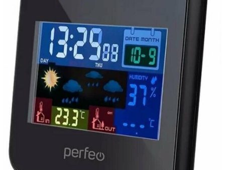 Обзор: Perfeo Часы-метеостанция “Blax” (PF-622BS)
