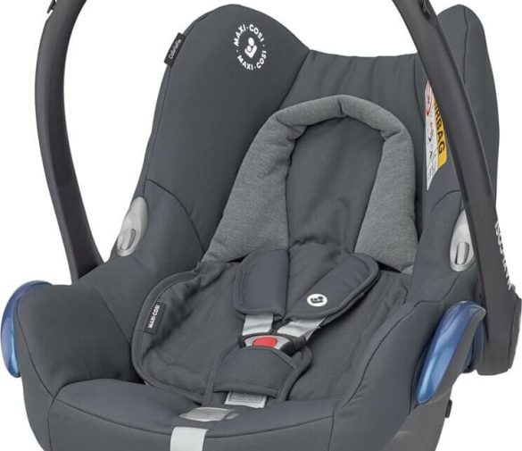 Обзор: Детское автокресло Maxi-Cosi CabrioFix, группа 0+ (до 13 кг), расцветка Essential Graphite