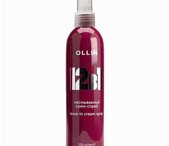 Обзор: Несмываемый спрей Ollin Beauty Family “12в1”, для всех типов волос