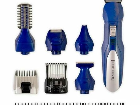 Обзор: Набор для ухода за волосами Remington All In One PG6045, титановое покрытие лезвий, 5 насадок-головок, 8 насадок-гребней, работа от сети и от аккумулятора, подставка для зарядки