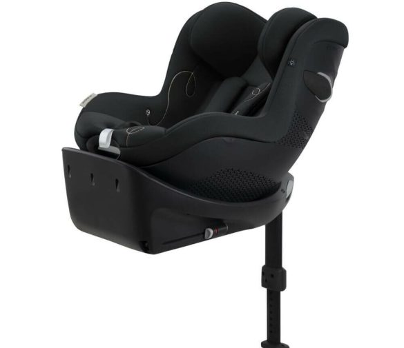Обзор: Детское автокресло Cybex Sirona Gi i-Size with Base, группа 0-1 (от 3 мес до 18 кг), цвет Moon Black