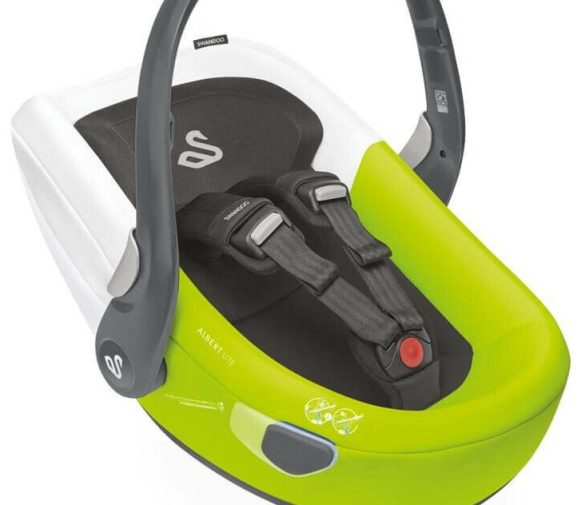 Обзор: Детское автокресло Swandoo Albert Lite, группа 0+ (до 13 кг), цвет Lime Green/Coconut White